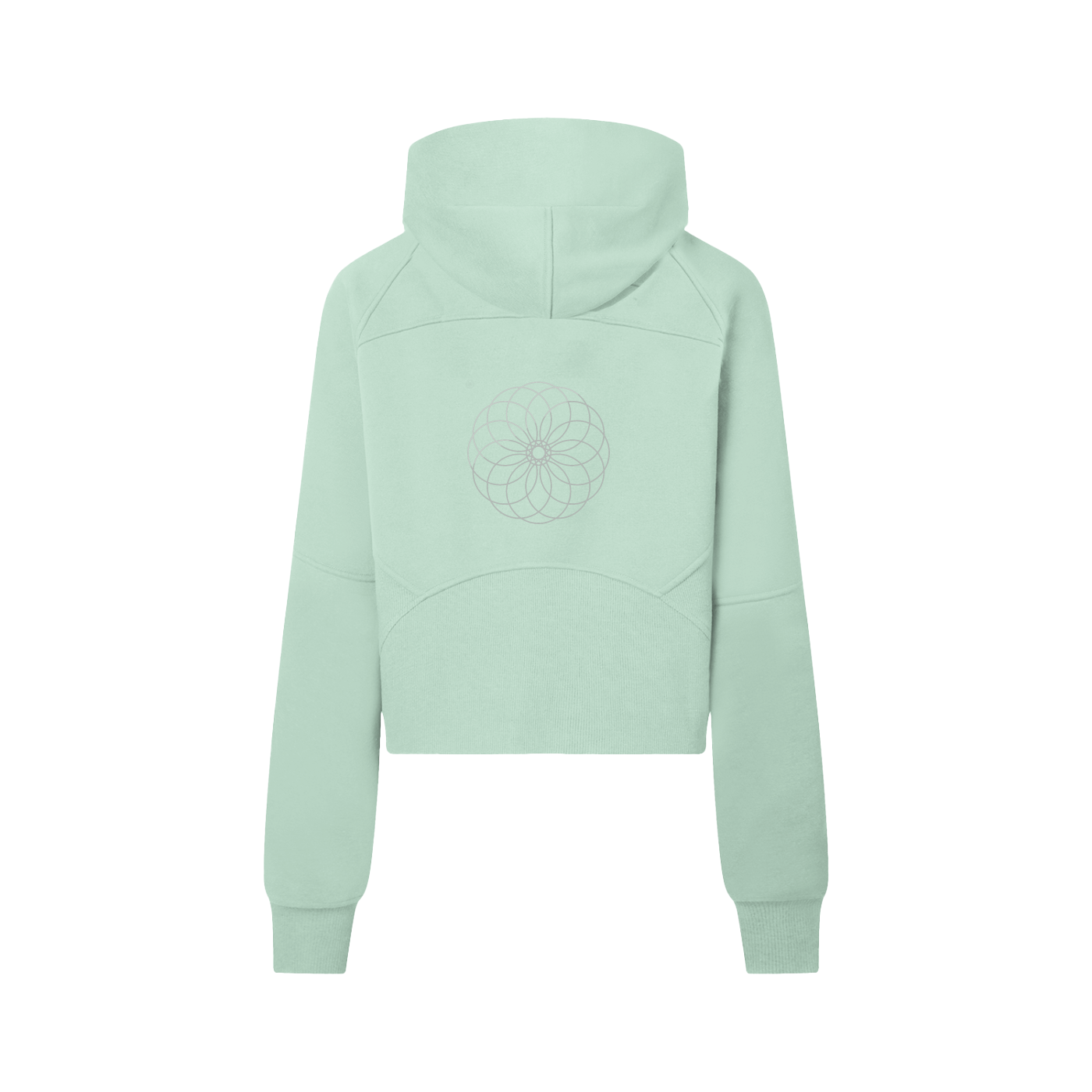 Cropped Half-Zip Hoodie