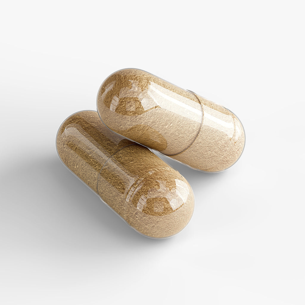 SACRAHAUS Ayurvedic complex supplement capsules in transparent casing for holistic wellness